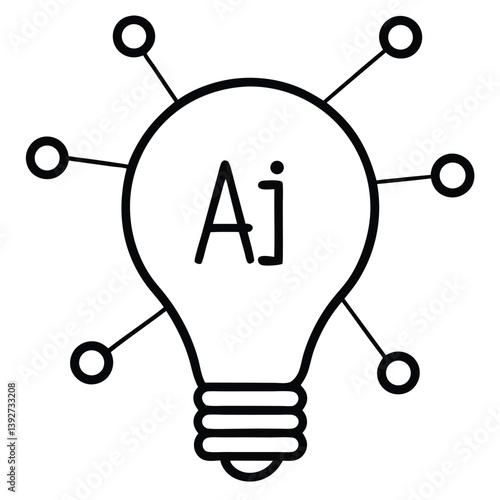 Obraz na płótnie ai idea concept w salonie