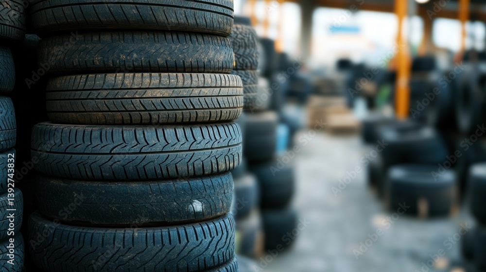 Tire recycling.