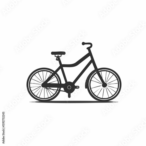 Bike Share - Vector icon, isolated on white background  -  