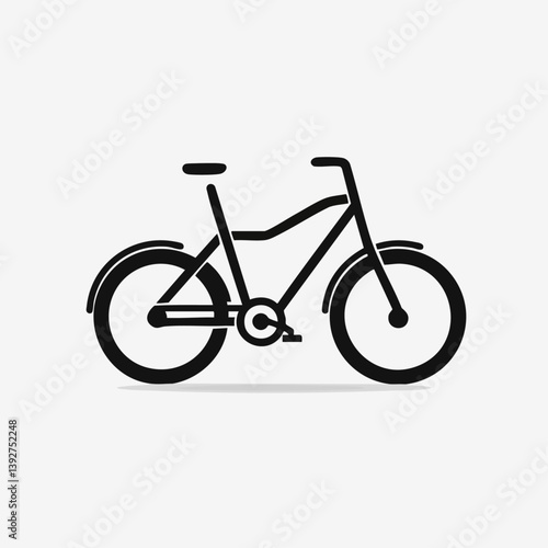 Bike Share - Vector icon, isolated on white background  -  