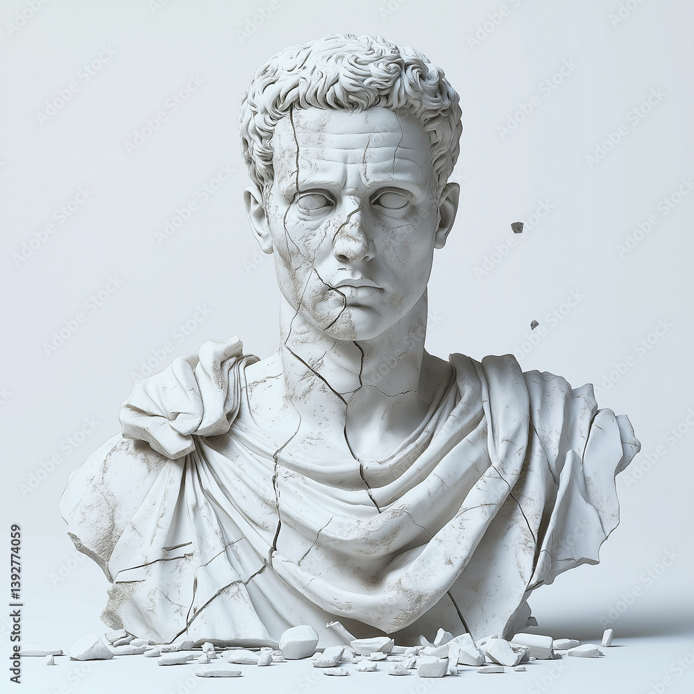 Fototapeta premium statue of a man