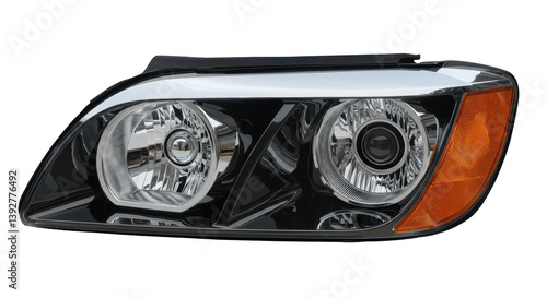 Obraz na plátně Isolated Car Headlight