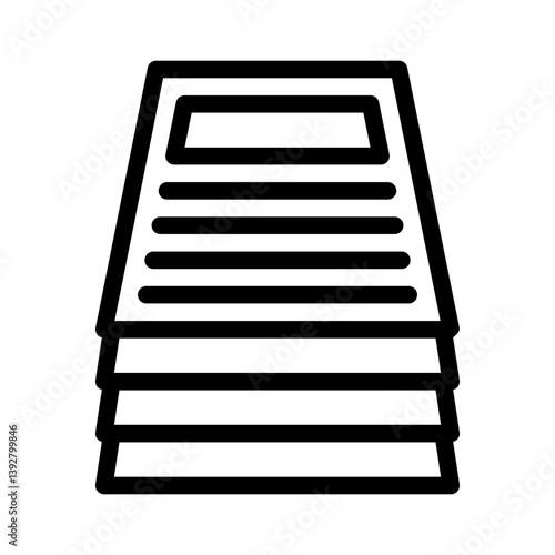 stack line icon