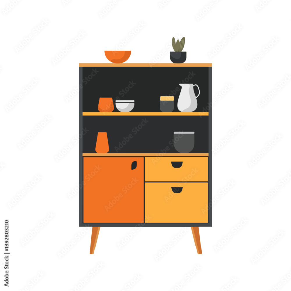 Cabinet, furniture, vector, transparent background Cabinet, furniture, vector, transparent background