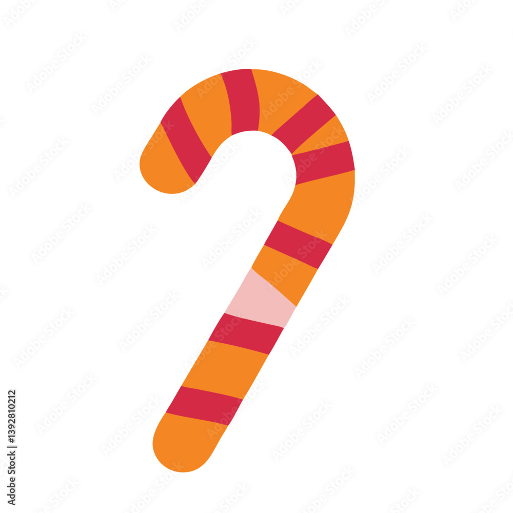 Stylish Candy Cane Representation for Events Stylish Candy Cane Representation for Events