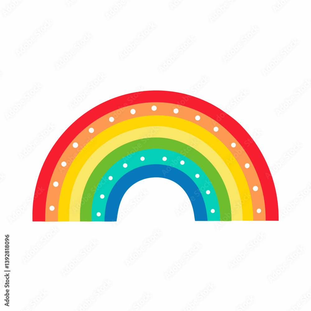 Obraz premium colorful rainbow background