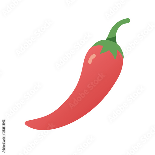  Chili Peppers Cooking Ingredient Vector