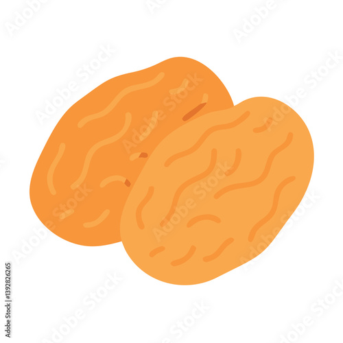  Charming Dried Apricot Graphic for Desserts
