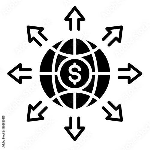 Business Expansion  Icon Element For Design	