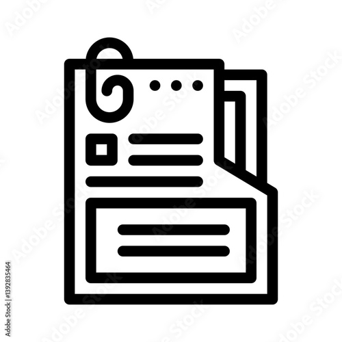 document line icon