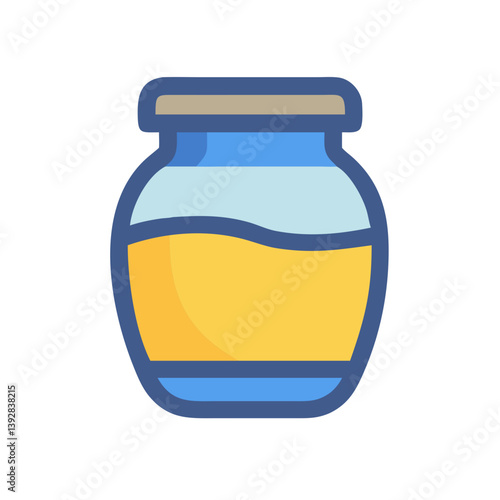  Ghee Jar Graphic for Health Benefits