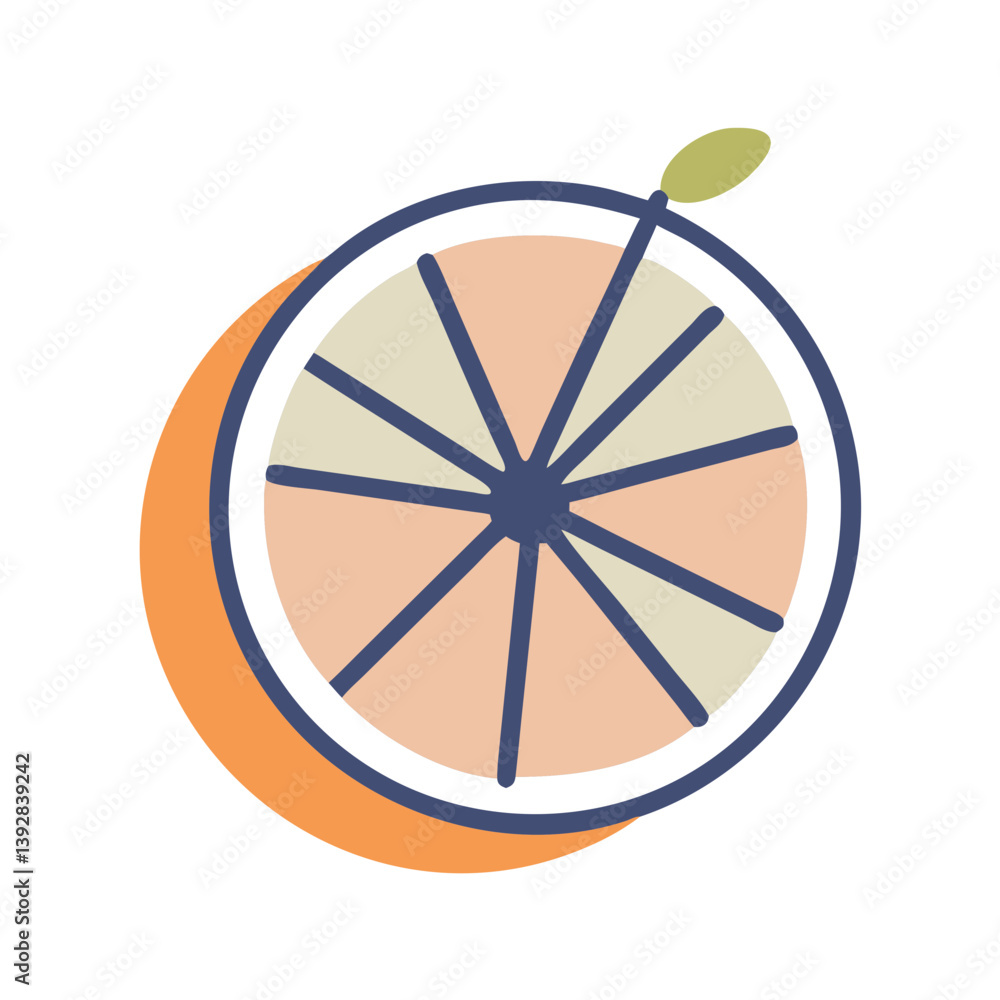 Grapefruit Icon for Fruity Delights Grapefruit Icon for Fruity Delights