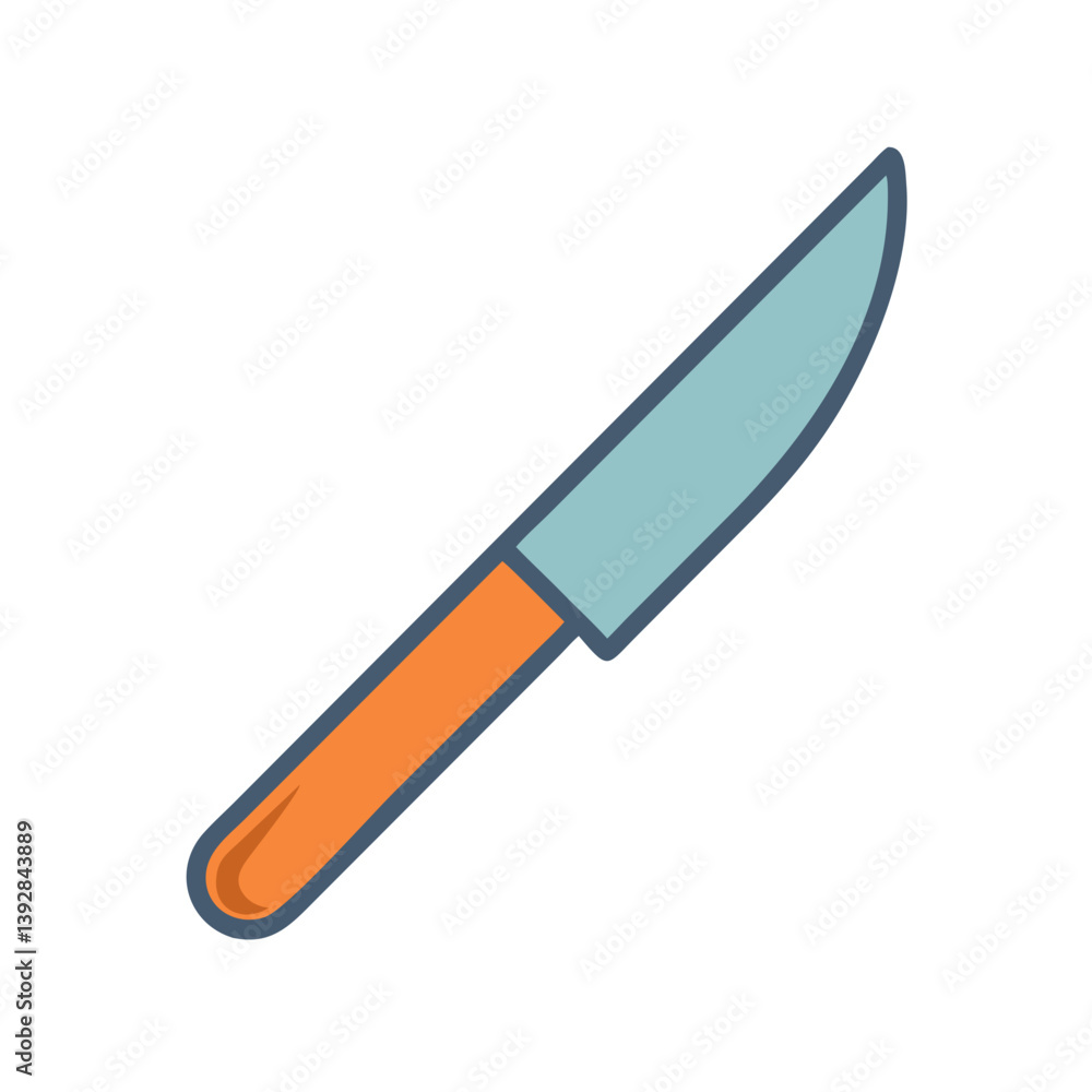 Elegant Knife Design for Menus Elegant Knife Design for Menus