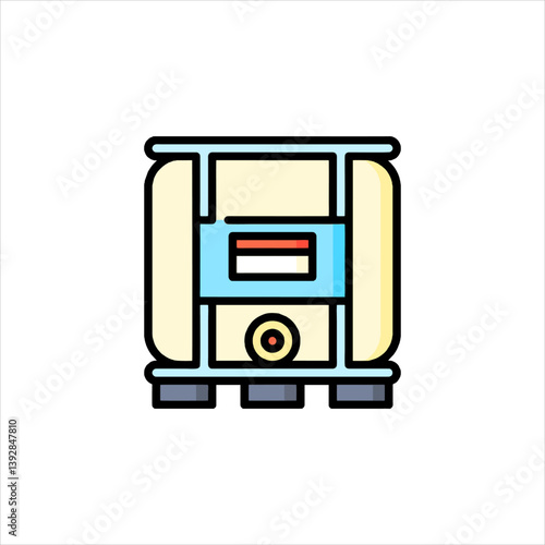 vector illustration of a computer icon