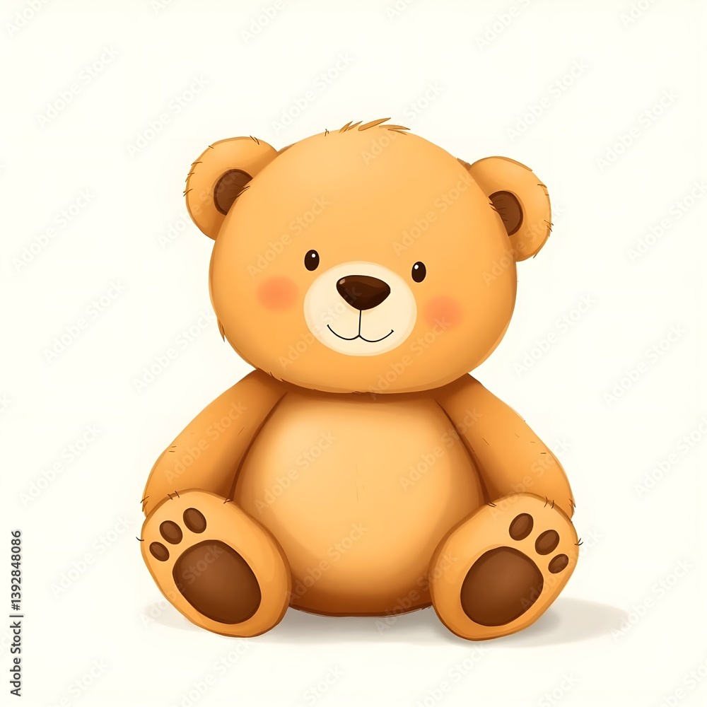 Obraz premium Teddy Bear Illustration