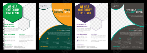 Fundraising Charity Flyer, Donation Banner, Charity flyer template Open Donation Flyer, Charity flyer template Green and White Charity Flyer Nonprofit Charity Flyer Design Layout Charity flyer