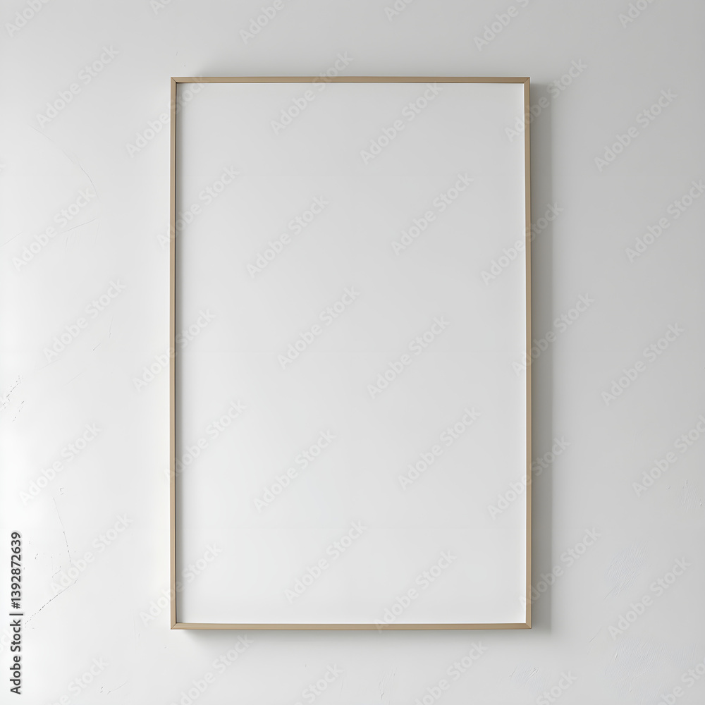 Vertically Framed Minimalist Wall Art with Crisp White Canvas Seamlessly Blending into White Background – Subtle Modern Design for Elegant Interior Spaces Vertically Framed Minimalist Wall Art with Crisp White Canvas Seamlessly Blending into White Background – Subtle Modern Design for Elegant Interior Spaces