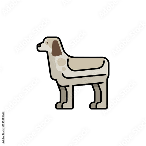 dog sitting on chair