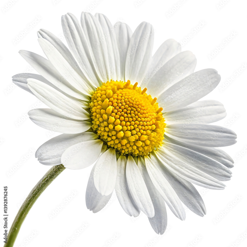 Fototapeta premium daisy isolated on white background