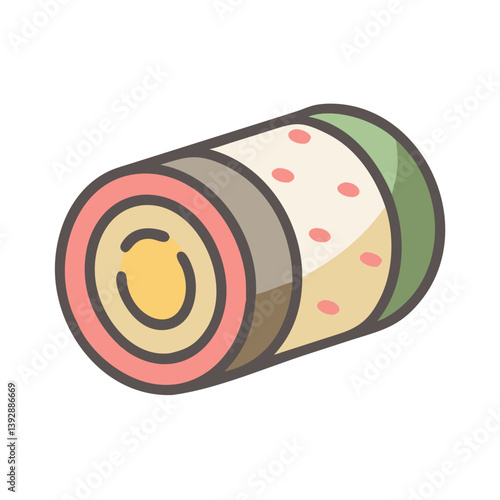  Charming Sticky Rice Roll Graphic for Recipes