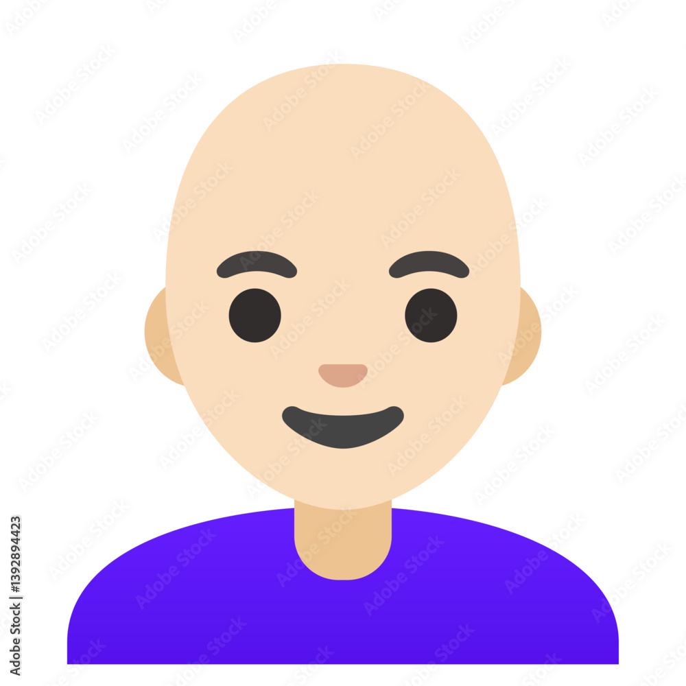 Bald Person Emoji
Bald Person Emoji