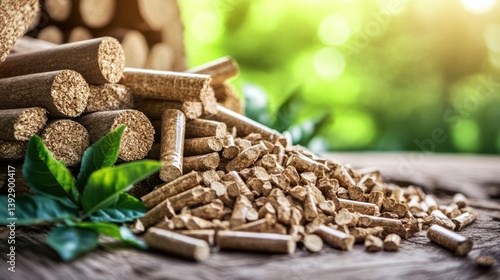 Sustainable Biomass Pellets: Eco-Friendly Heating Solution with Natural Wood Fiber
