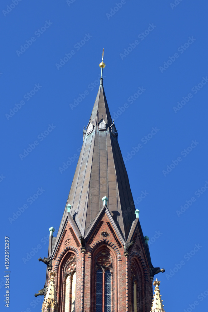 Fototapeta premium Paulskirche in Schwerin