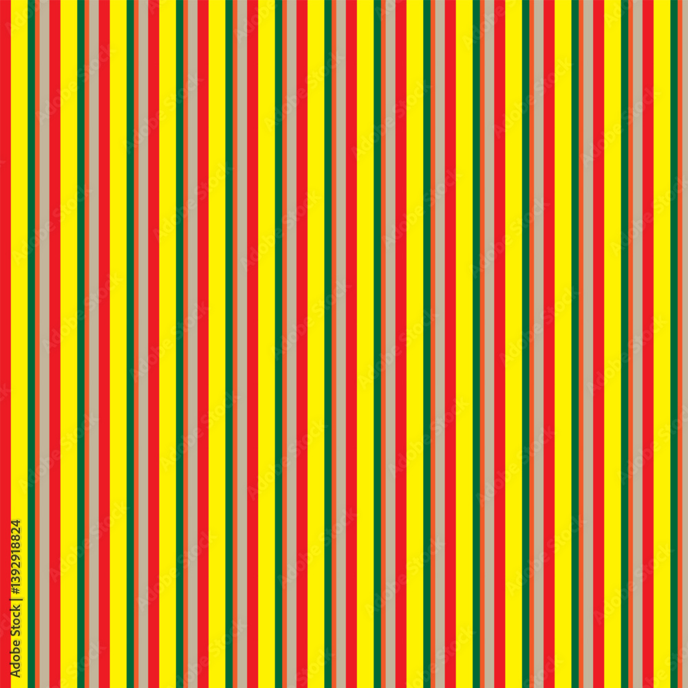 Obraz premium Red And Yellow Pattern Design