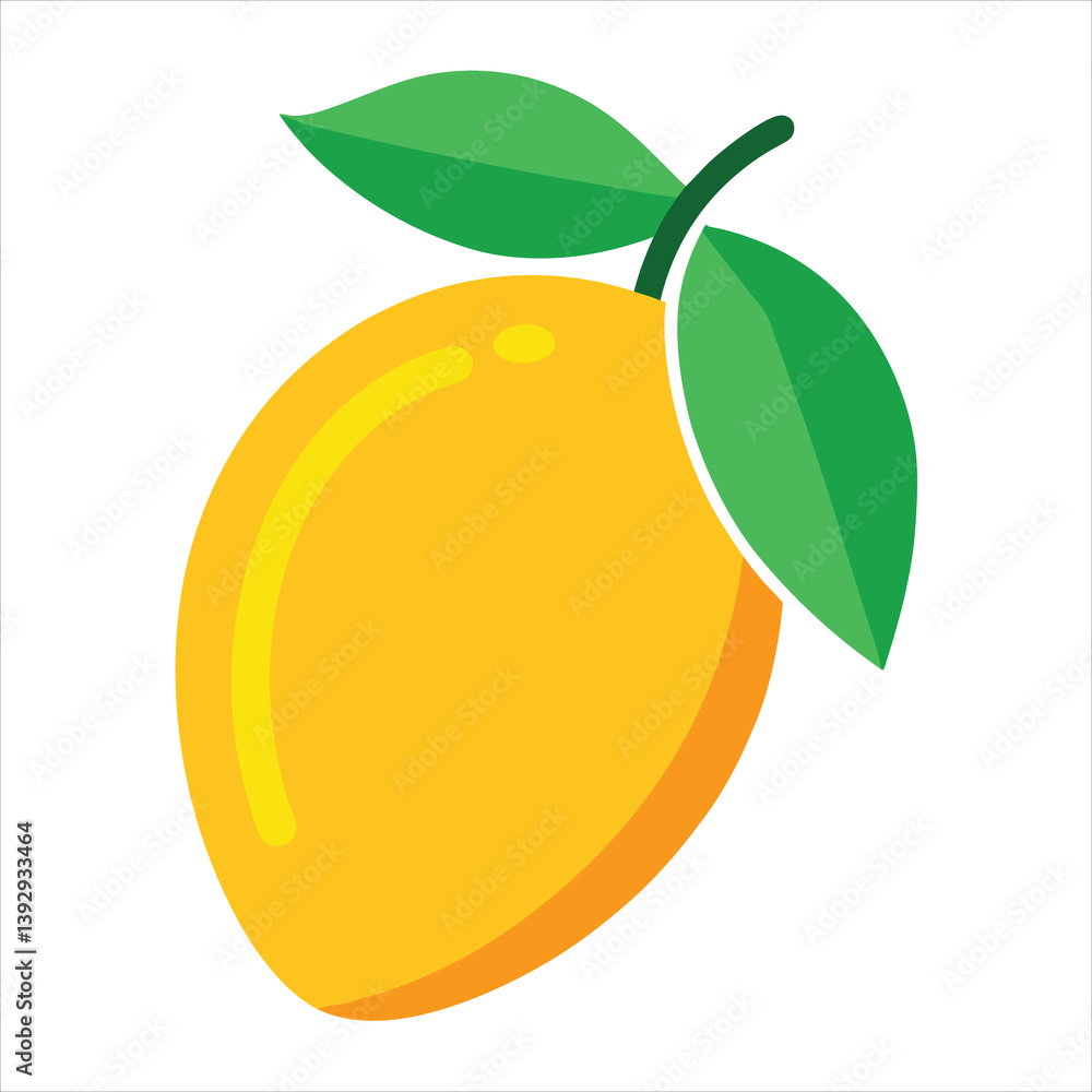 Vector Illustration of a Mango
Vector Illustration of a Mango