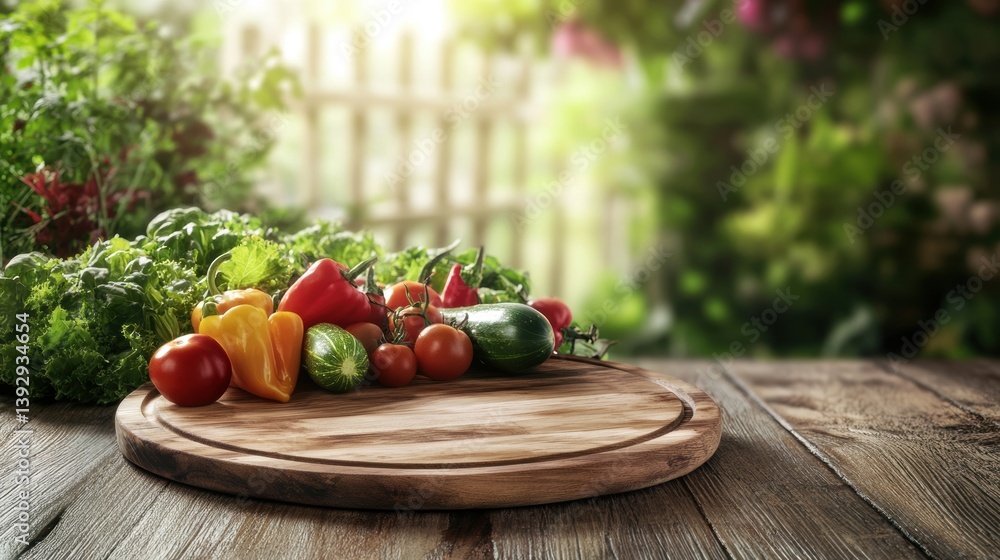 Various mixed fresh organic vegetable in Spring