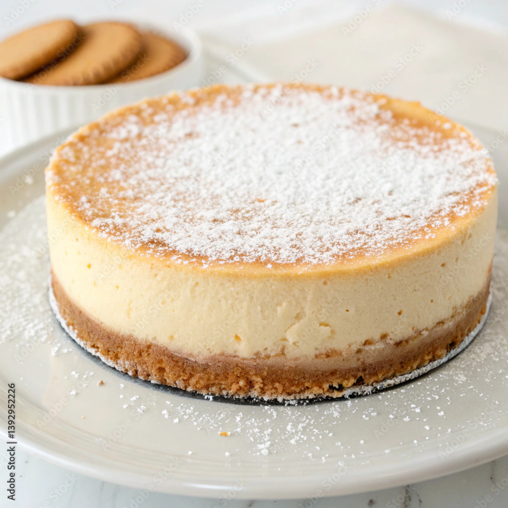 Classic Baked Cheesecake with Fresh Berries – Gourmet Dessert with Creamy Texture Classic Baked Cheesecake with Fresh Berries – Gourmet Dessert with Creamy Texture