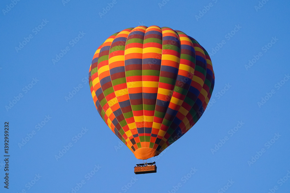 Hot Air Balloon in Cappadocia, Nevsehir, Turkiye Hot Air Balloon in Cappadocia, Nevsehir, Turkiye