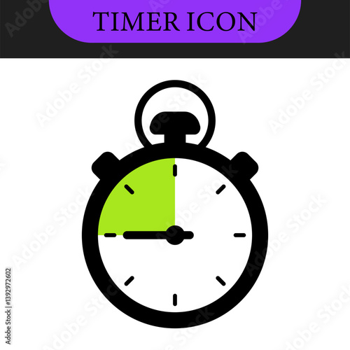 Timer and stopwatch vector icons set. Countdown timer vector icons. Time management. Deadline, punctuality and time management and optimization Countdown 5, 10, 20, 30, 60 minutes. Vector illustration
