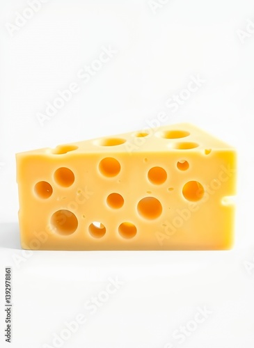 Mouthwatering Yellow Cheese Wheel