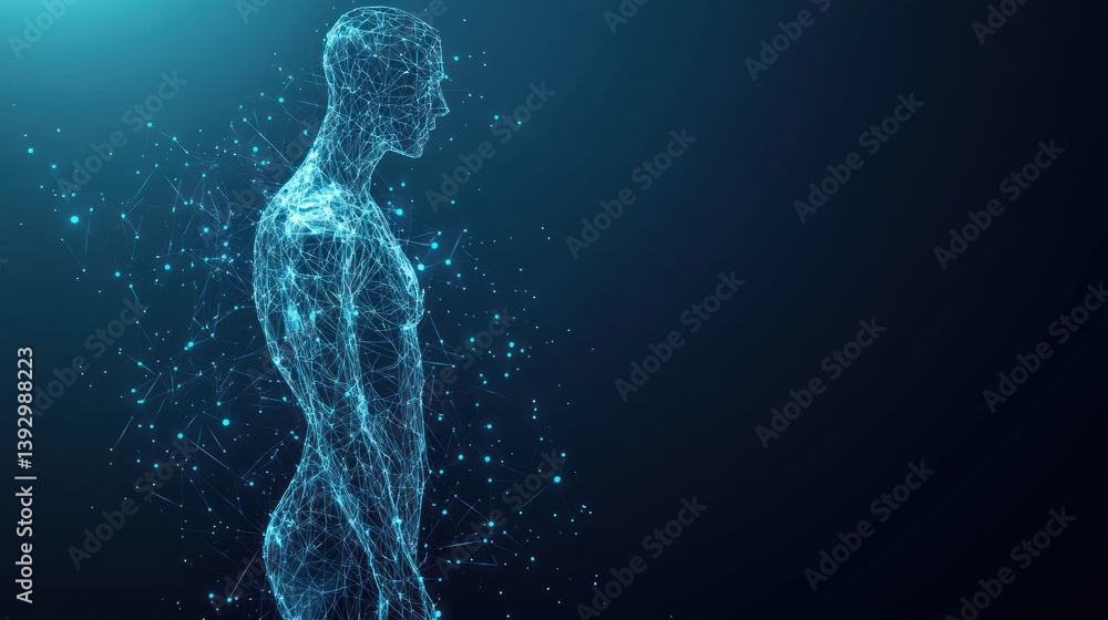 Digital human anatomy representation through connected networks for medical research Digital human anatomy representation through connected networks for medical research