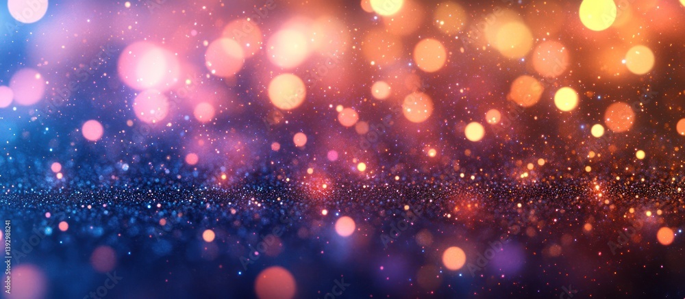 Festive bokeh lights background for design Festive bokeh lights background for design