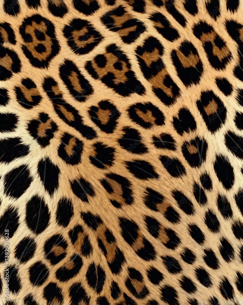 Leopard tiger skin seamless pattern texture print Leopard tiger skin seamless pattern texture print