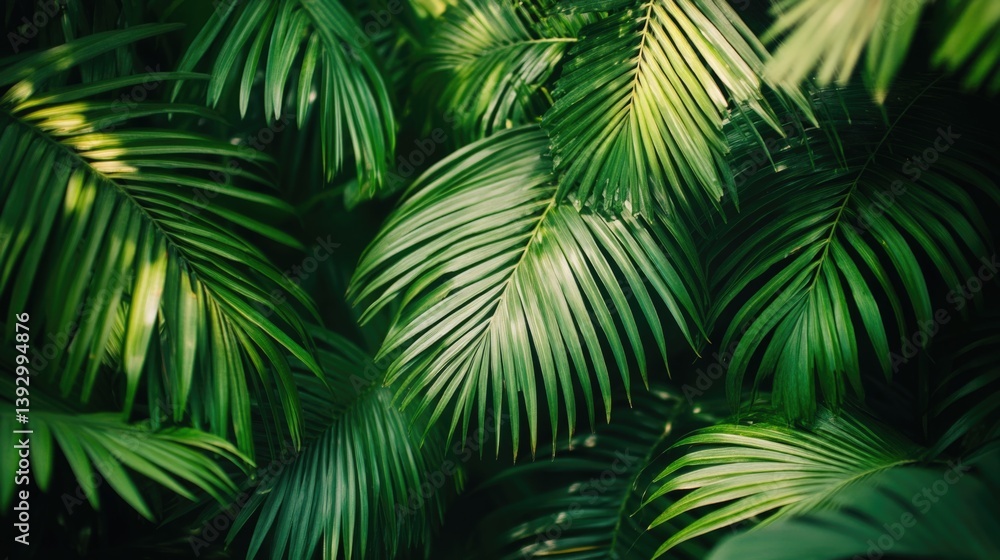 Palm Leaves Close Up, Palm Leaves Close Up,
