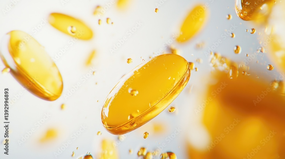 Oil Bubbles Close Up