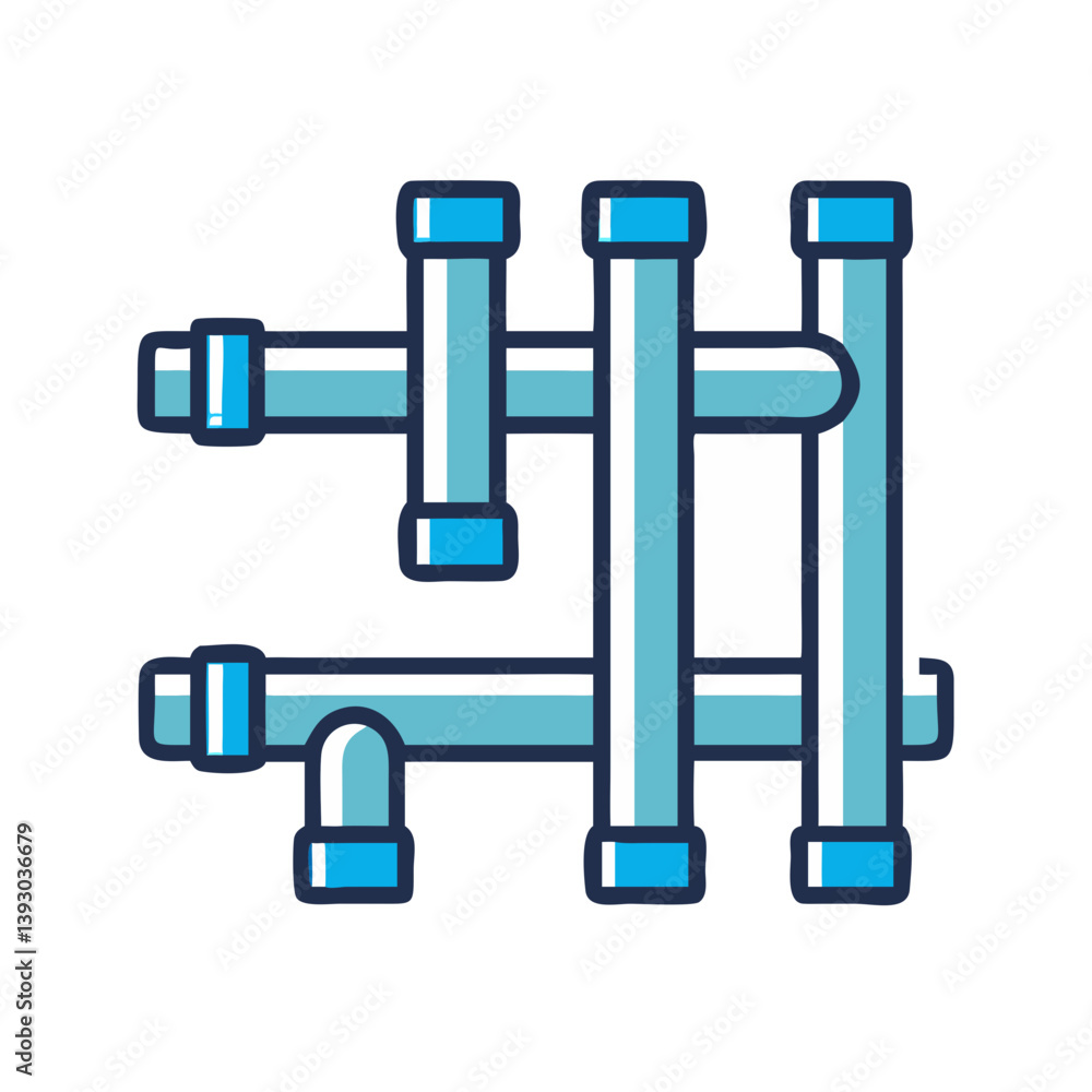 pipes colored icon on transparent background
pipes colored icon on transparent background