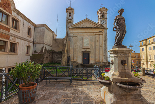 The Municipal Theater Gian Lorenzo Bernini in Ariccia. Lazio, Italy