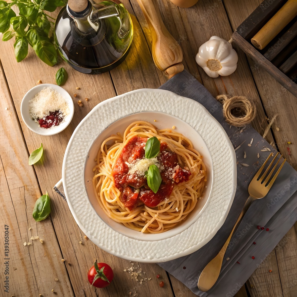 spaghetti with tomato sauce spaghetti with tomato sauce