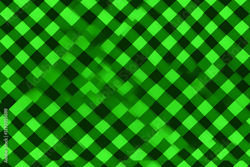 Wallpaper Mural green plaid seamless pattern Torontodigital.ca