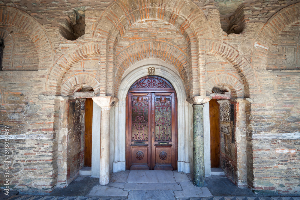Fototapeta premium 15th-century Greek Orthodox gate