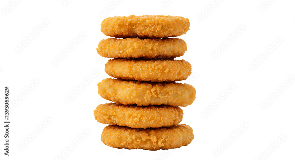 Stack of round golden cookies with a crunchy texture perfect for snack time desserts and baking Stack of round golden cookies with a crunchy texture perfect for snack time desserts and baking