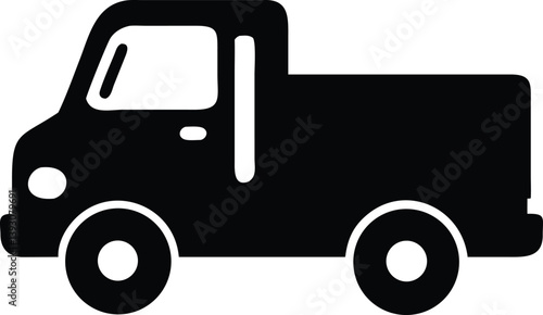 Car Silhouette Grouping Icon on Transparent Background Minimalist Transportation Concept