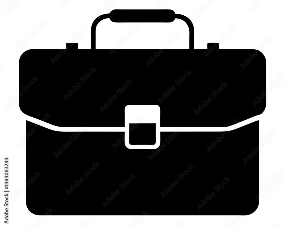 Briefcase Silhouette Vector Design, Briefcase SVG, Briefcase Icon Briefcase Silhouette Vector Design, Briefcase SVG, Briefcase Icon
