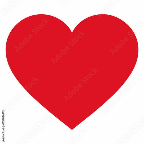 red heart on white background Free Download red heart on white background - GFXLoad