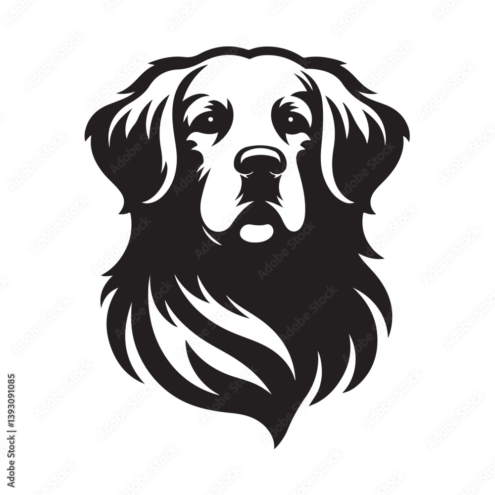 Vector silhouette of a dog, Dog illustration, Dog art, Dog drawing, Pet Animal Silhouette. Vector silhouette of a dog, Dog illustration, Dog art, Dog drawing, Pet Animal Silhouette.