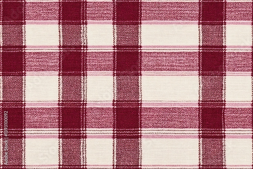 Plakat Rosewood plaid seamless pattern 